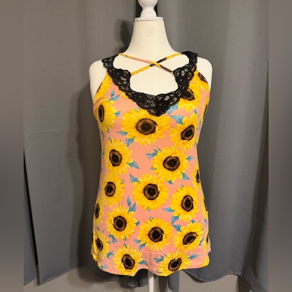 Blumin Sunflower Tank Top 1XL NWOT - Picture 4 of 5